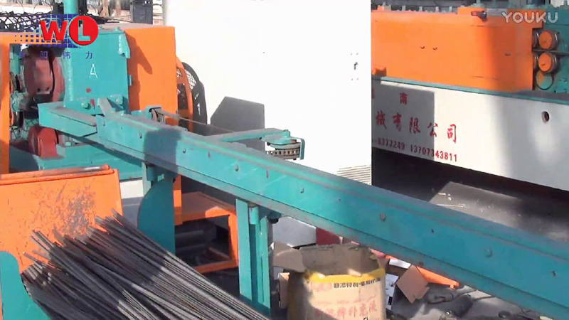 GTWLGF3m伺服剪切调直机生产现场
